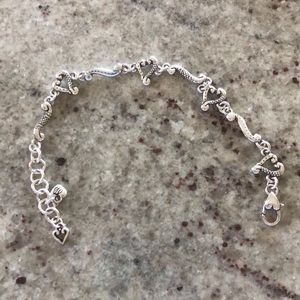 Brighton Tuscan heart bracelet.